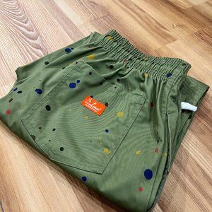 Cookman Chef Pants - Sauce Splash : Olive